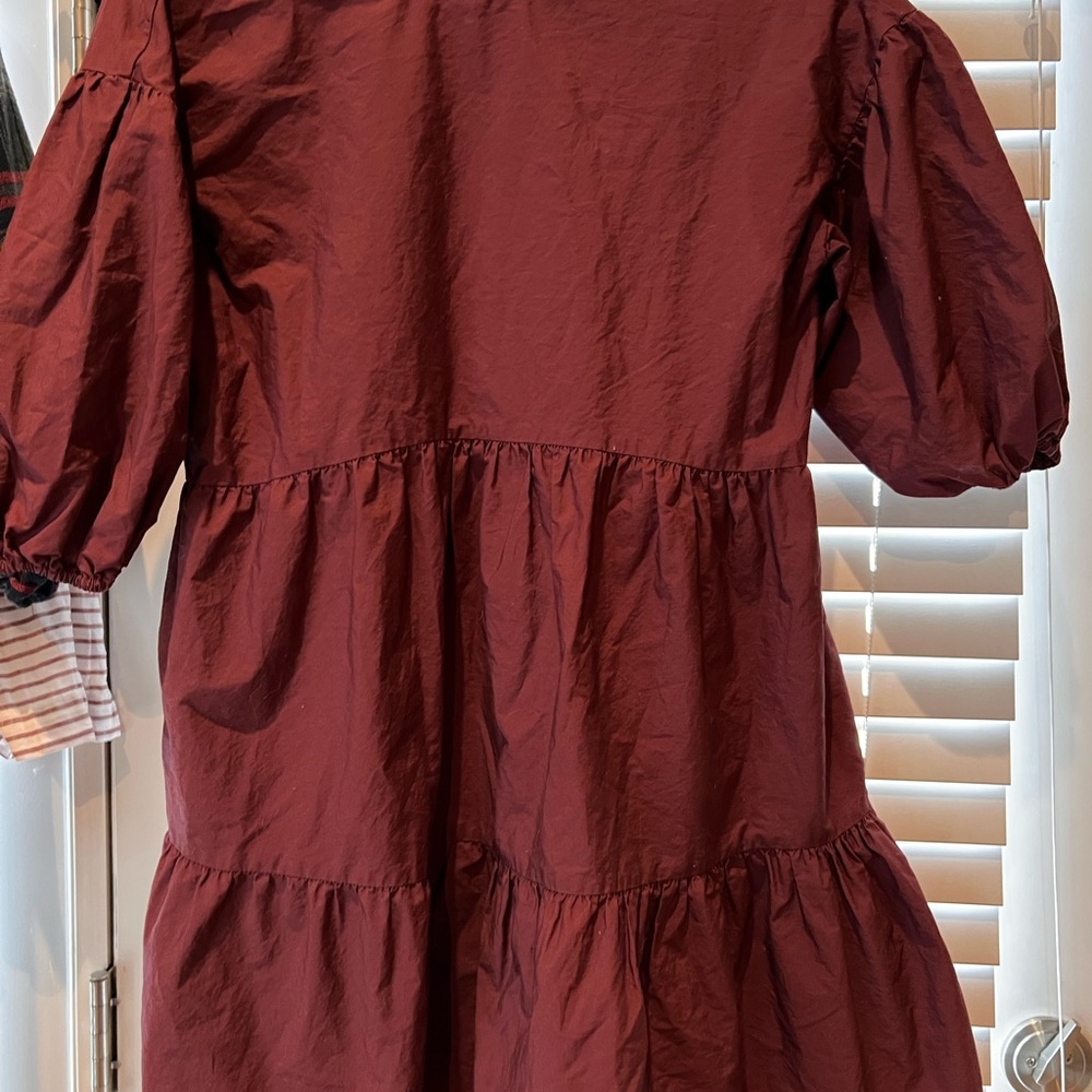 A New Day Maroon Blouse